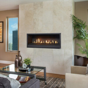 Stock Image - Fireplace X - ProBuilder 42 Linear Fireplace X Gas Fireplace - Dunrite Chimney and Stove