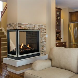 Stock Image - American Hearth - Madison Clean-Face Multi-Sided American Hearth - Dunrite Chimney and Stove