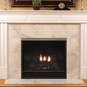 Stock Image - American Hearth - Madison Clean-Face Deluxe American Hearth - Dunrite Chimney and Stove