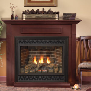 Stock Image - American Hearth - Madison Deluxe American Hearth - Dunrite Chimney and Stove