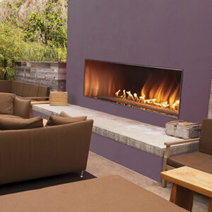 Stock Image - American Hearth - Outdoor Linear Fireplaces American Hearth - Dunrite Chimney and Stove