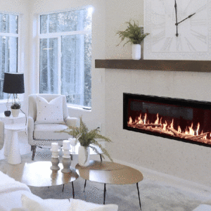 Stock Image - Modern Flames Orion Slim Electric Fireplaces - Dunrite Chimney and Stove