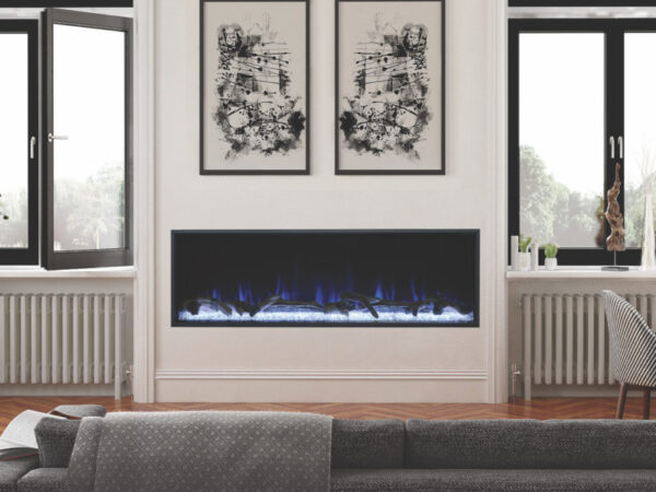 Stock Image - Kozy Heat Osseo 45 & 60 Electric Fireplaces - Dunrite Chimney and Stove