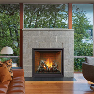 Stock Image - Fireplace X - ProBuilder 36 Collection Fireplace X Gas Fireplace - Dunrite Chimney and Stove