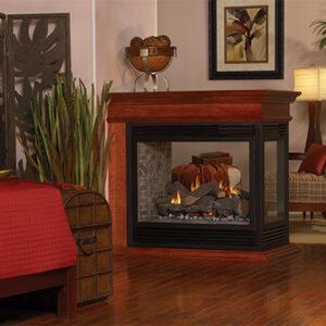 Stock Image - American Hearth - Madison Multi-Sided American Hearth - Dunrite Chimney and Stove