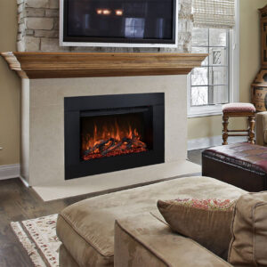 Stock Image - Modern Flames Redstone Series Insert Electric Fireplaces - Dunrite Chimney and Stove