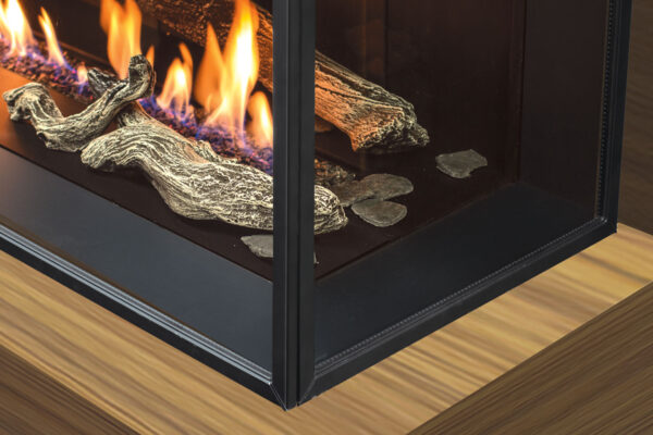 Stock Image - Urbana - U30 Screened Bay Fireplace Urbana Gas Fireplace - Dunrite Chimney and Stove