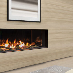 Stock Image - Urbana - U50 Linear Fireplace Urbana Gas Fireplace - Dunrite Chimney and Stove