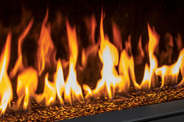 Stock Image - Urbana - U50 Tall Linear Fireplace Urbana Gas Fireplace - Dunrite Chimney and Stove