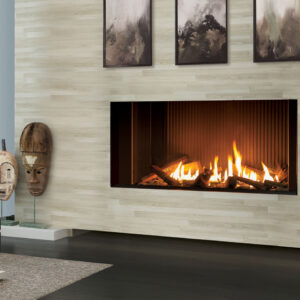 Stock Image - Urbana - U50 Tall Linear Fireplace Urbana Gas Fireplace - Dunrite Chimney and Stove