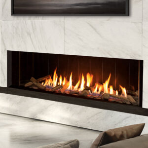 Stock Image - Urbana - U70 Linear Fireplace Urbana Gas Fireplace - Dunrite Chimney and Stove