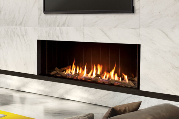 Stock Image - Urbana - U70 Tall Linear Fireplace Urbana Gas Fireplace - Dunrite Chimney and Stove