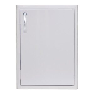 Stock Image - Blaze 18 Inch Single Access Door - Right Hinged (Vertical) Blaze Grills Storage - Dunrite Chimney and Stove