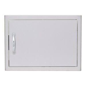 Stock Image - Blaze 24 Inch Single Access Door - Right Hinged (Horizontal) Blaze Grills Storage - Dunrite Chimney and Stove