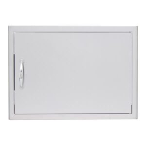 Stock Image - Blaze 28 Inch Single Access Door - Right Hinged (Horizontal) Blaze Grills Storage - Dunrite Chimney and Stove