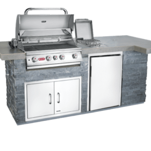 Stock Image - Bull Grills - BBQ Outdoor Kitchen & Grill Bull Grills - Dunrite Chimney and Stove