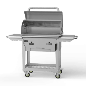 Stock Image - Bull Grills - Bison Premium Charcoal Cart Bull Grills - Dunrite Chimney and Stove