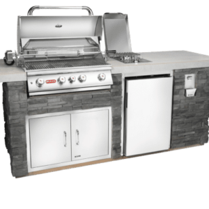 Stock Image - Bull Grills - Outdoor Kitchen Bull Grills - Dunrite Chimney and Stove