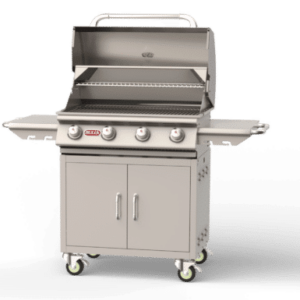 Stock Image - Bull Grills - Outlaw Cart – Stainless Steel Bull Grills - Dunrite Chimney and Stove