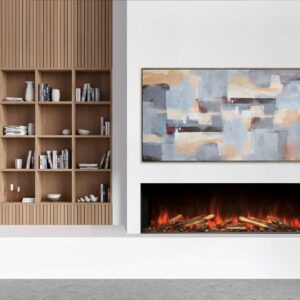 Stock Image - Uptown Electric Fireplaces - UE56 Slim Uptown Electric Fireplaces - Dunrite Chimney and Stove