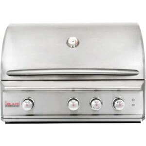 Stock Image - Blaze Professional LUX 34-Inch 3 Burner Built-In Gas Grill Blaze Grills Gas Built-In - Dunrite Chimney and Stove